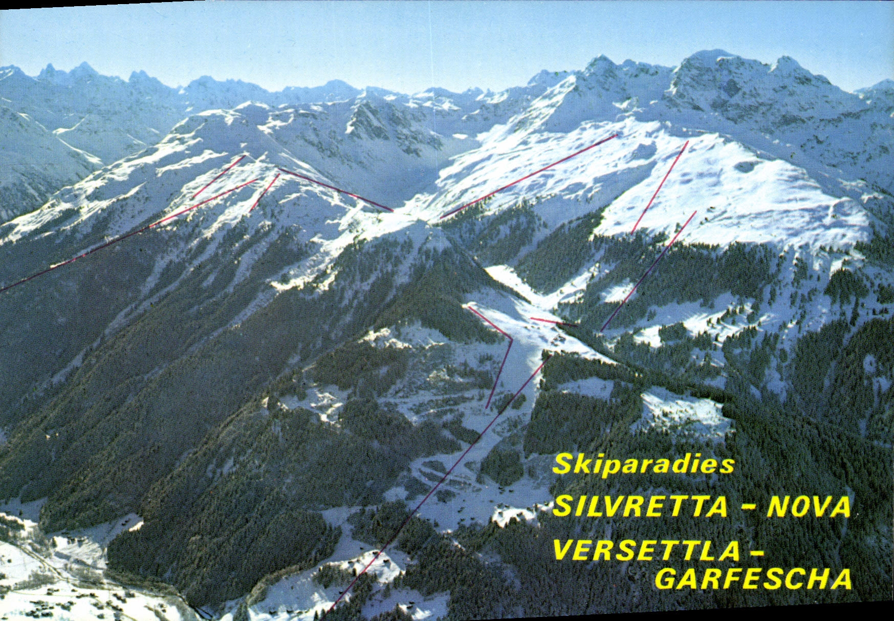 CPM St Gallenkirch Gaschurn Skigebiet Garfrescha Versettla Silvretta Nova Montafon Voralberg 