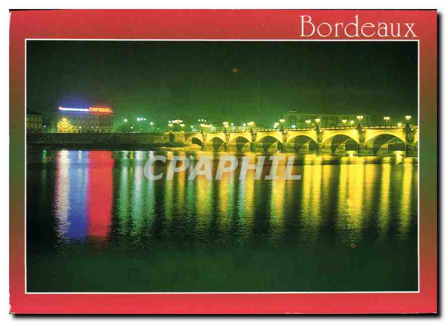 CPM Bordeaux le Pont de Pierre 