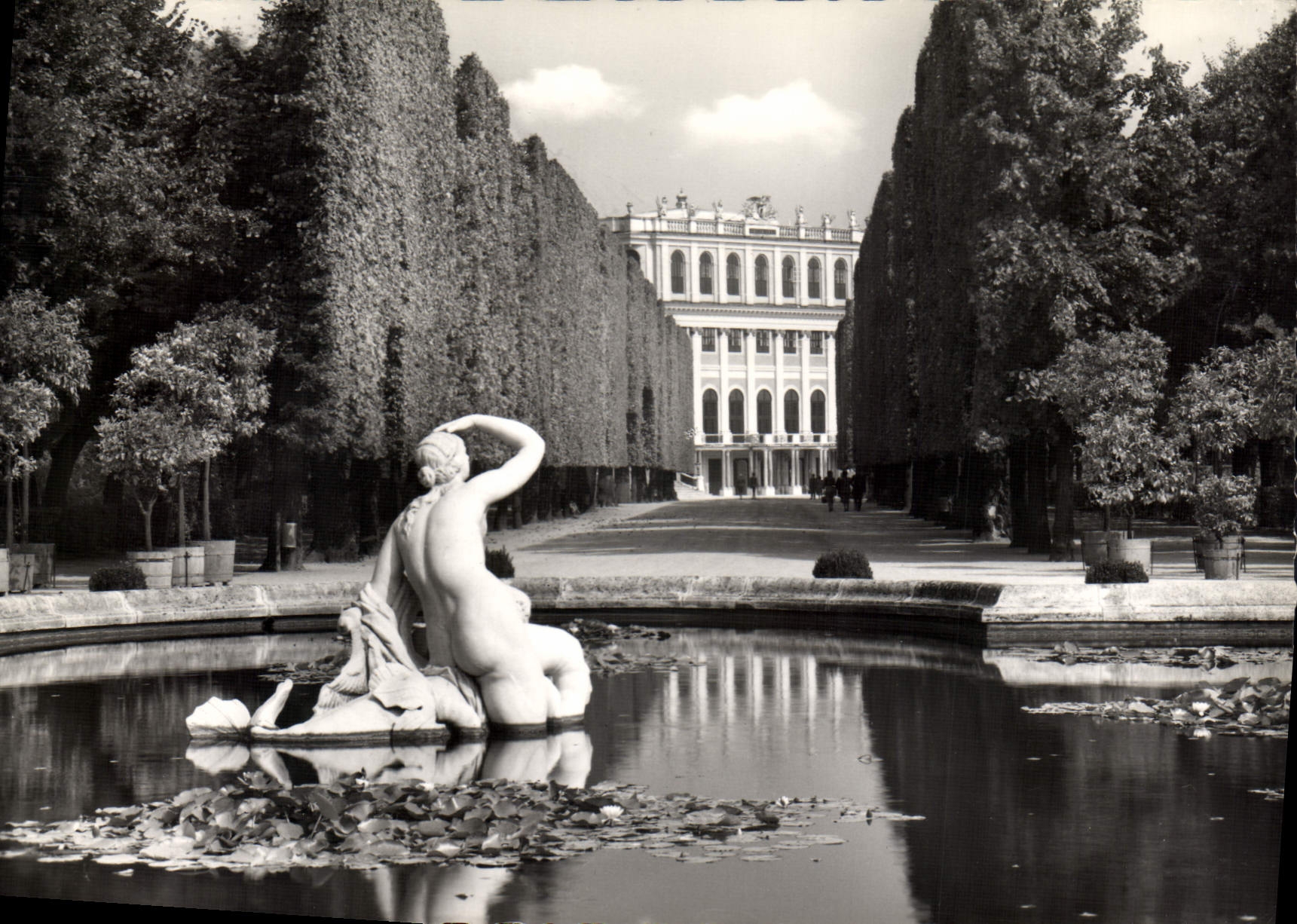 CPM Vienne le Chateau de Schonbrunn basin etoile 