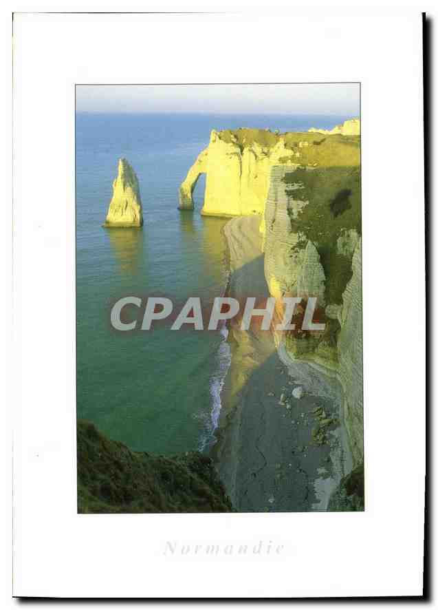 Falaises de Normandie — Étretat — éditions Alain Baudry - Anverso