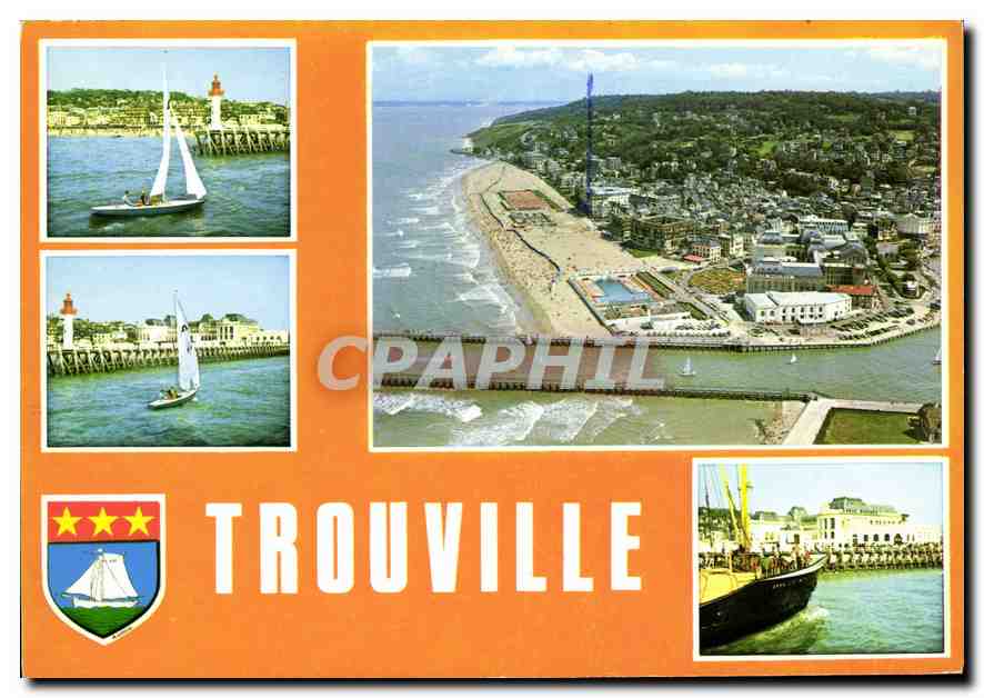 CPM Normandie France Trouville la Reine des Plages 