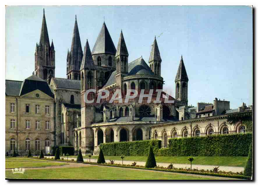 CPM Caen L'Abbaye aux Hommes Eglise St Etienne 