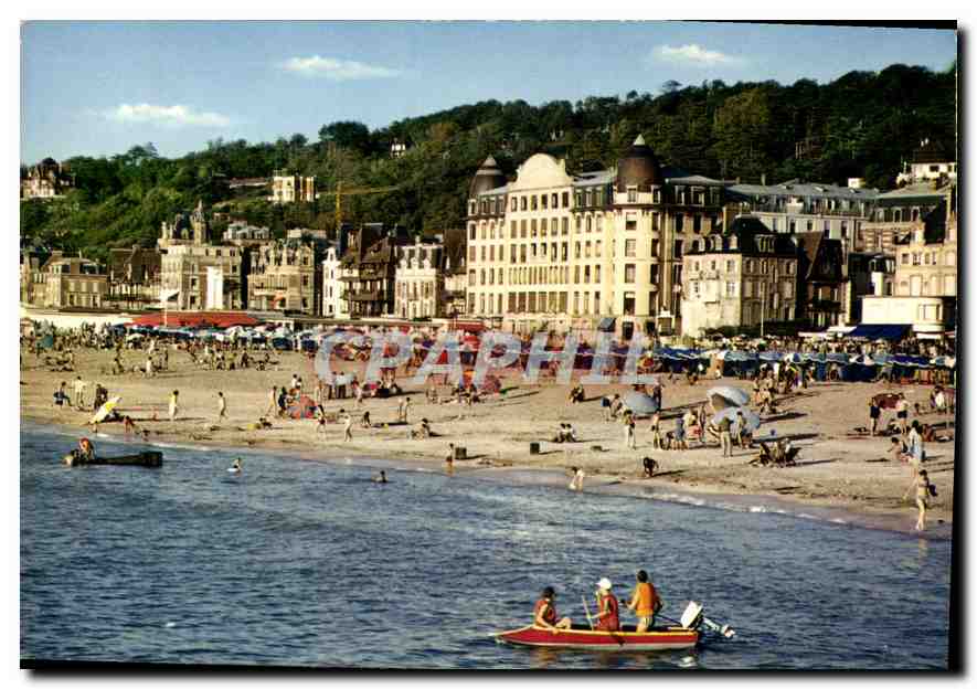 CPM Trouville Deauville Calvados la plage 