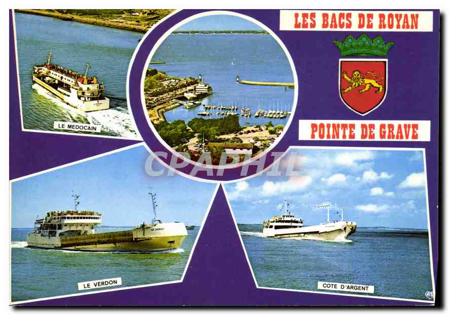 Les Bacs de Royan — Pointe de Grave — Éditeur Artaud Frères