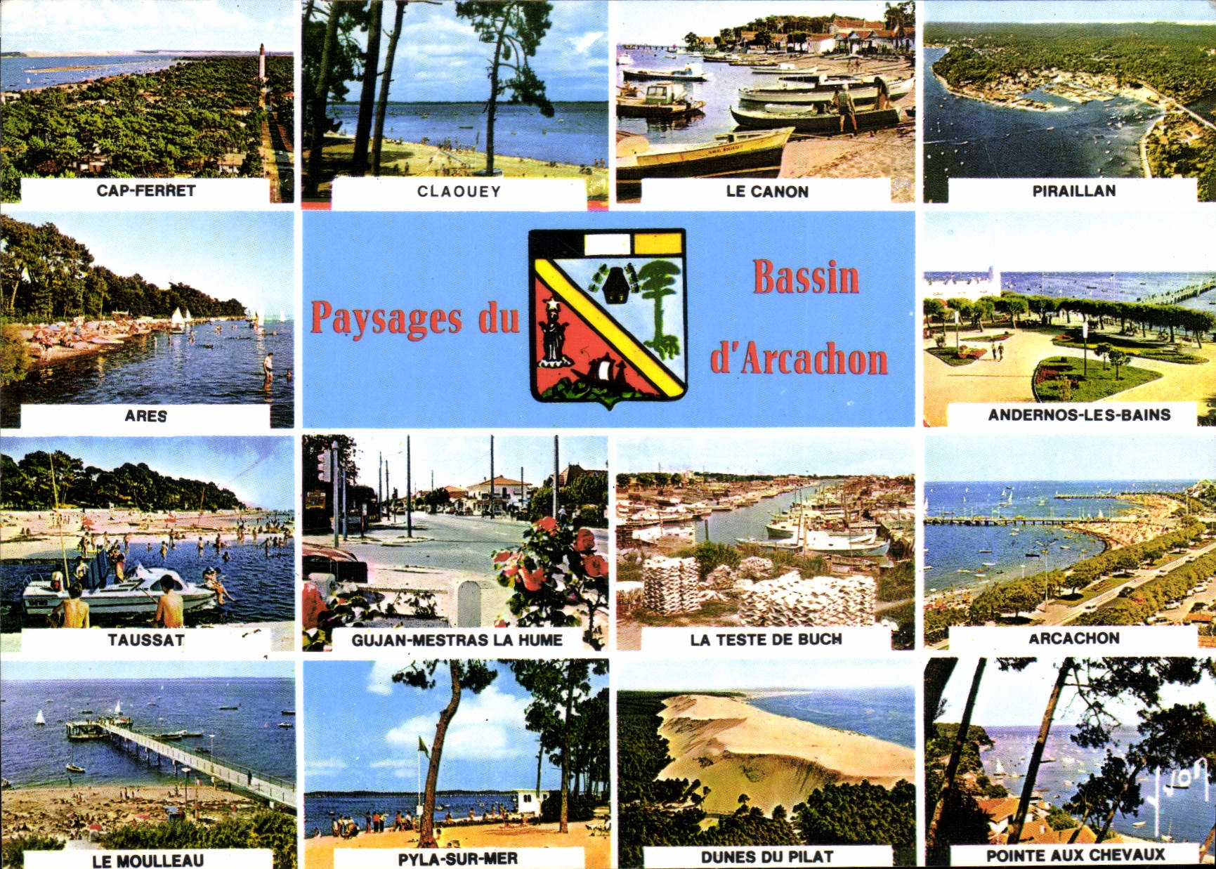 Paysages du Bassin d'Arcachon — Éditions du Tourisme 1979