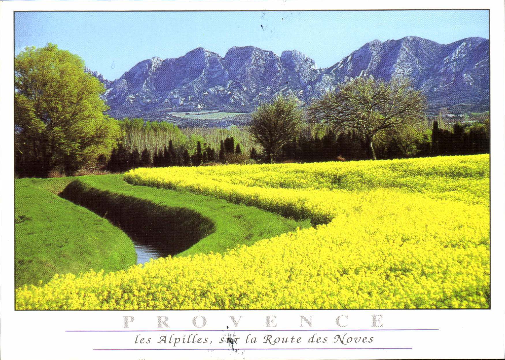 CPA La Provence les Alpilles sur la Route des Noves 