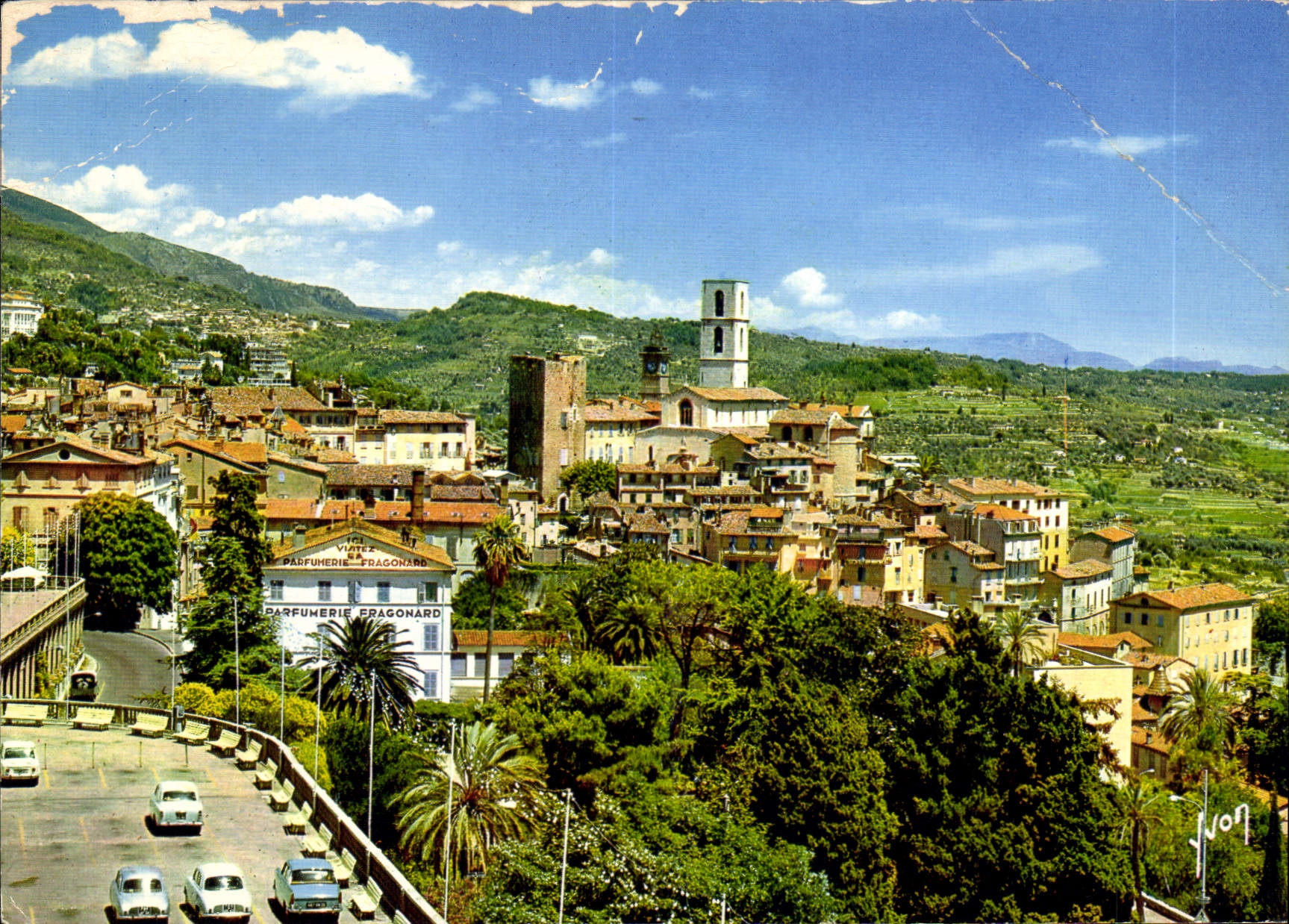 CPA Couleurs et Lumiere de France la Cote d'Azur miracle de la nature Grasse Alpes Maritimes l'ancie