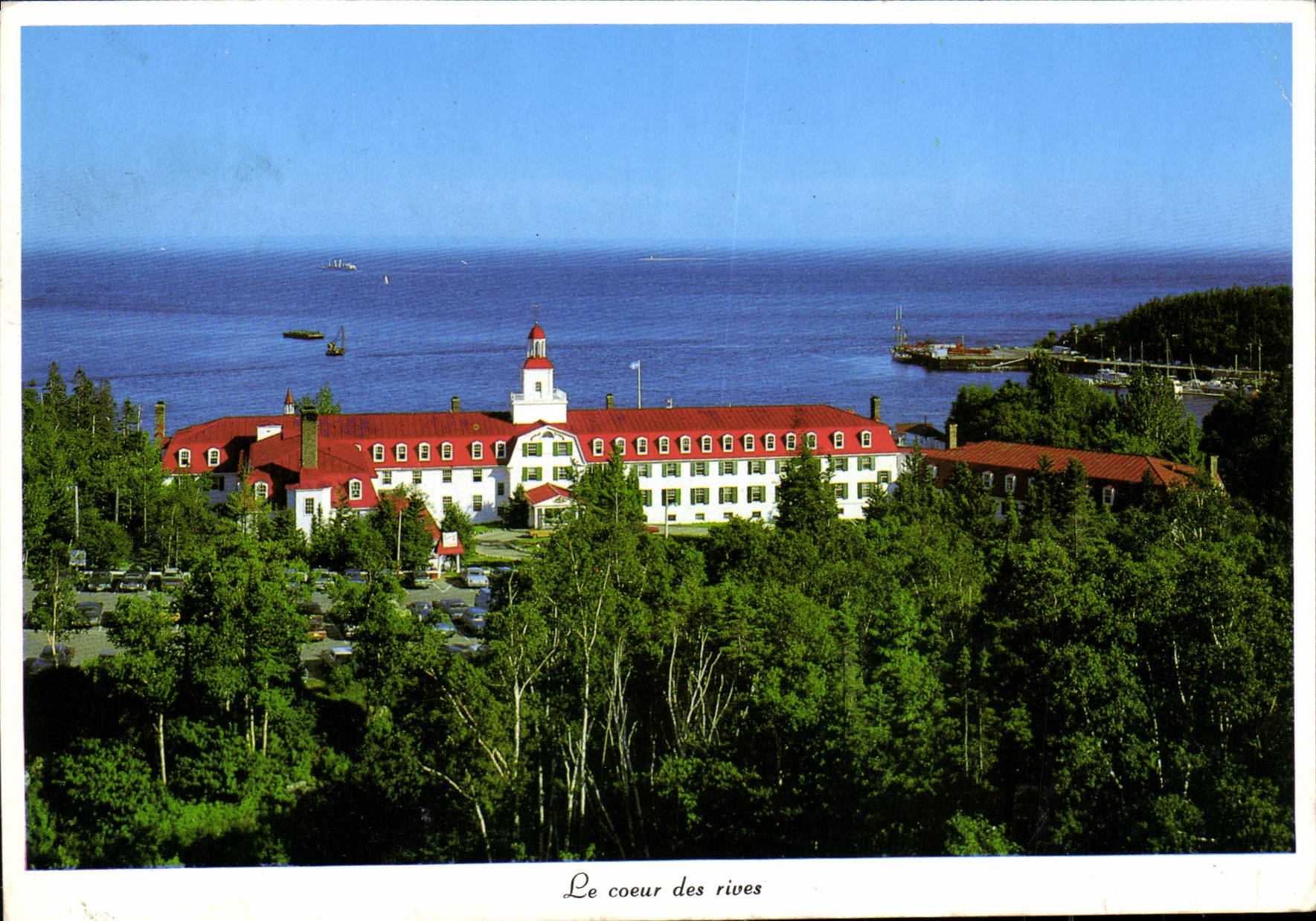 CPM Hotel Tadoussac rue Bordeleau Tadoussac Que 