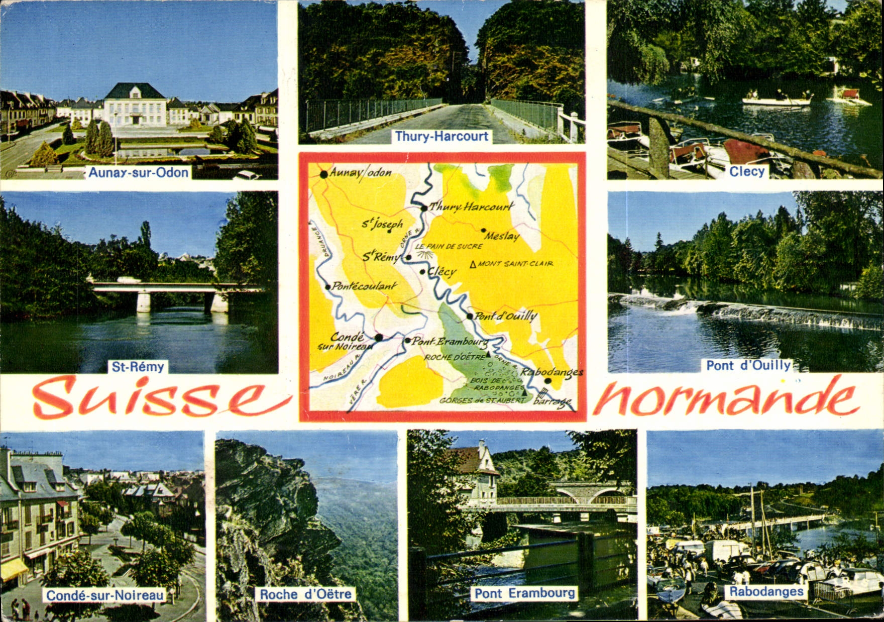Suisse Normande — carte postale touristique — Éditions Théojac (n°14)