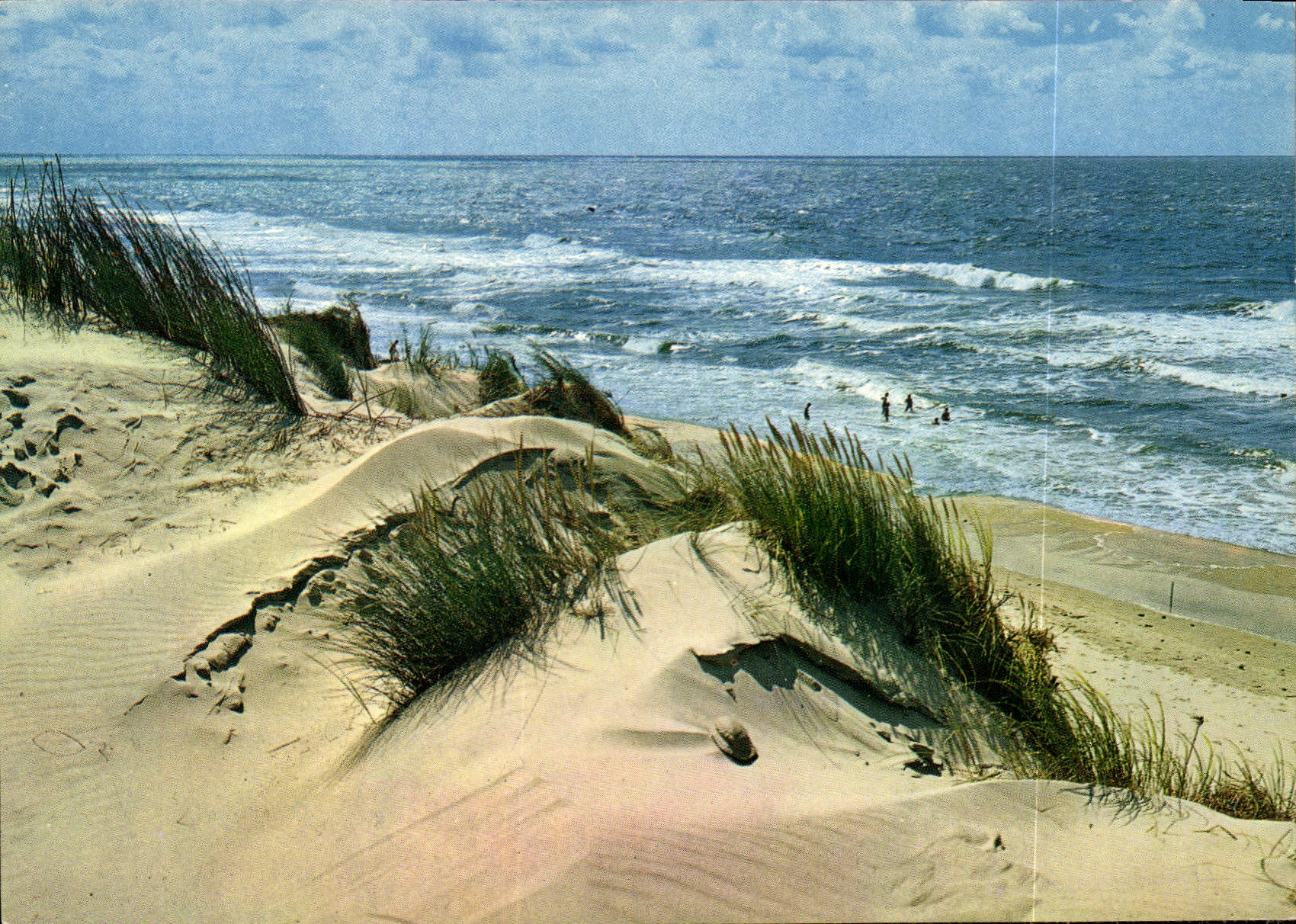 Plage de dunes — Côte Normande — Éditions LE GOUBEY