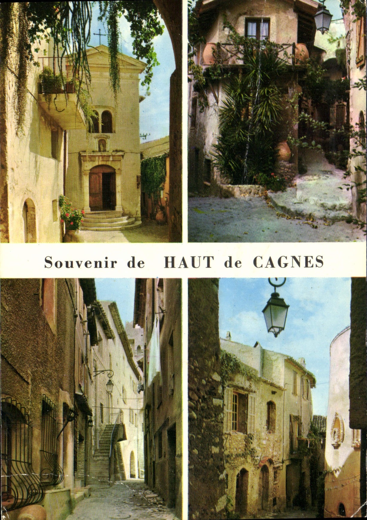 Haut de Cagnes — Souvenir de HAUT de CAGNES — Editions d'Art ALTARI