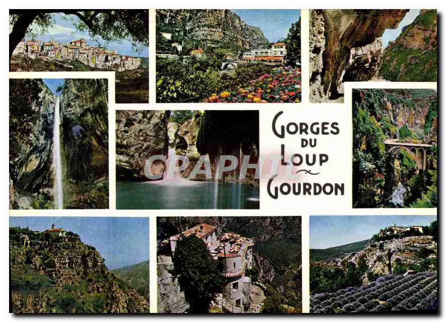 CPM Gorges du Loup Gourdon 