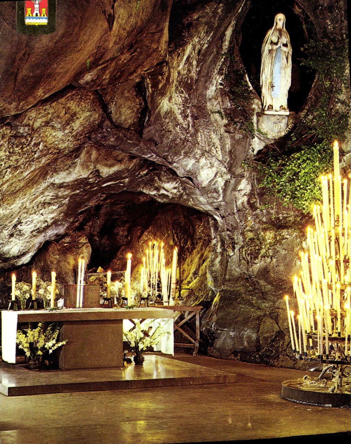CPM Lourdes La Grotte Miraculeuse 