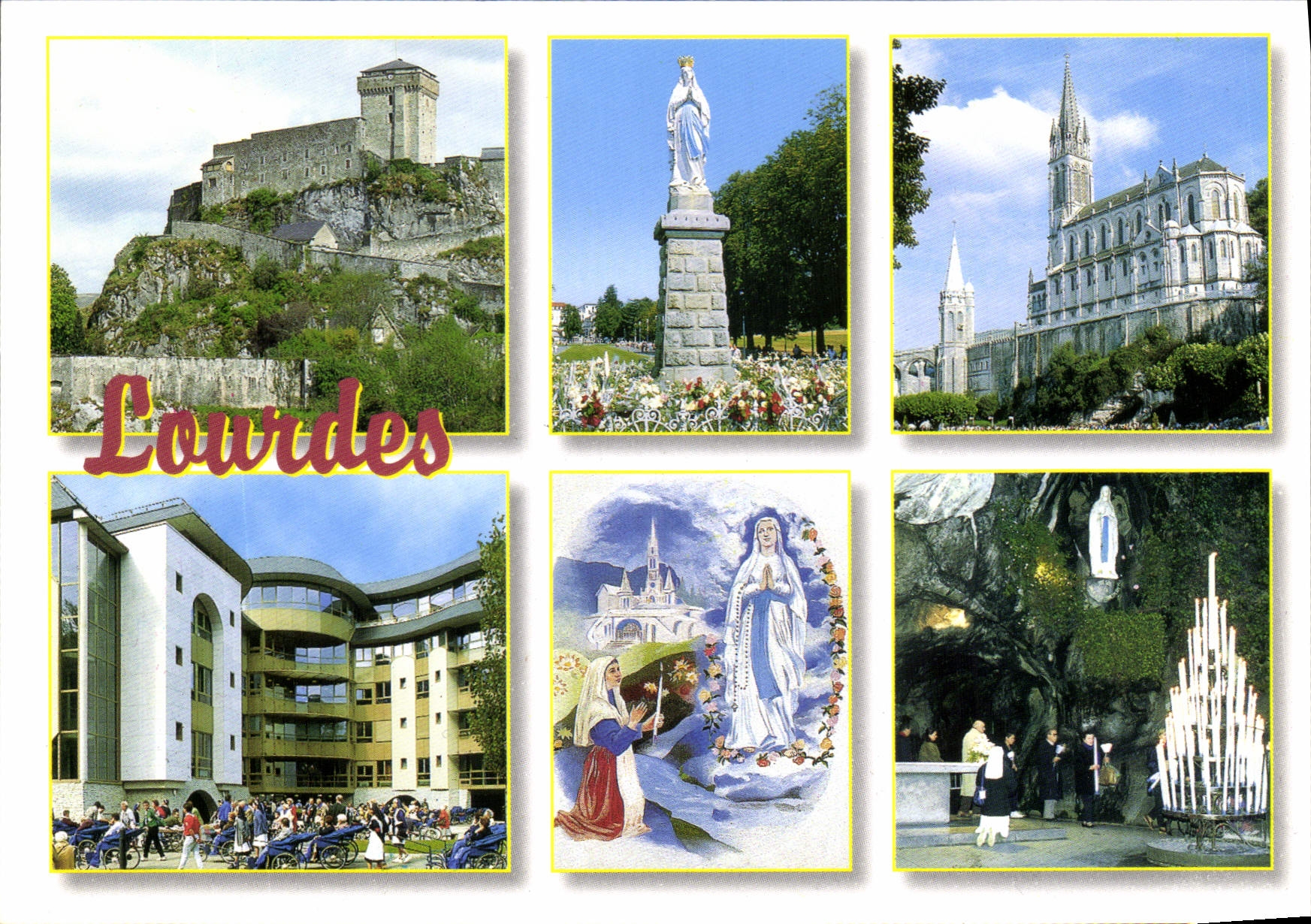CPM Lourdes Le Chateau Fort 