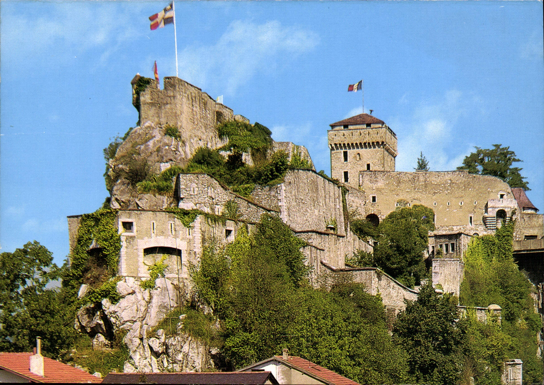 CPM Hautes Pyrenees Lourdes Le Chateau Fort 