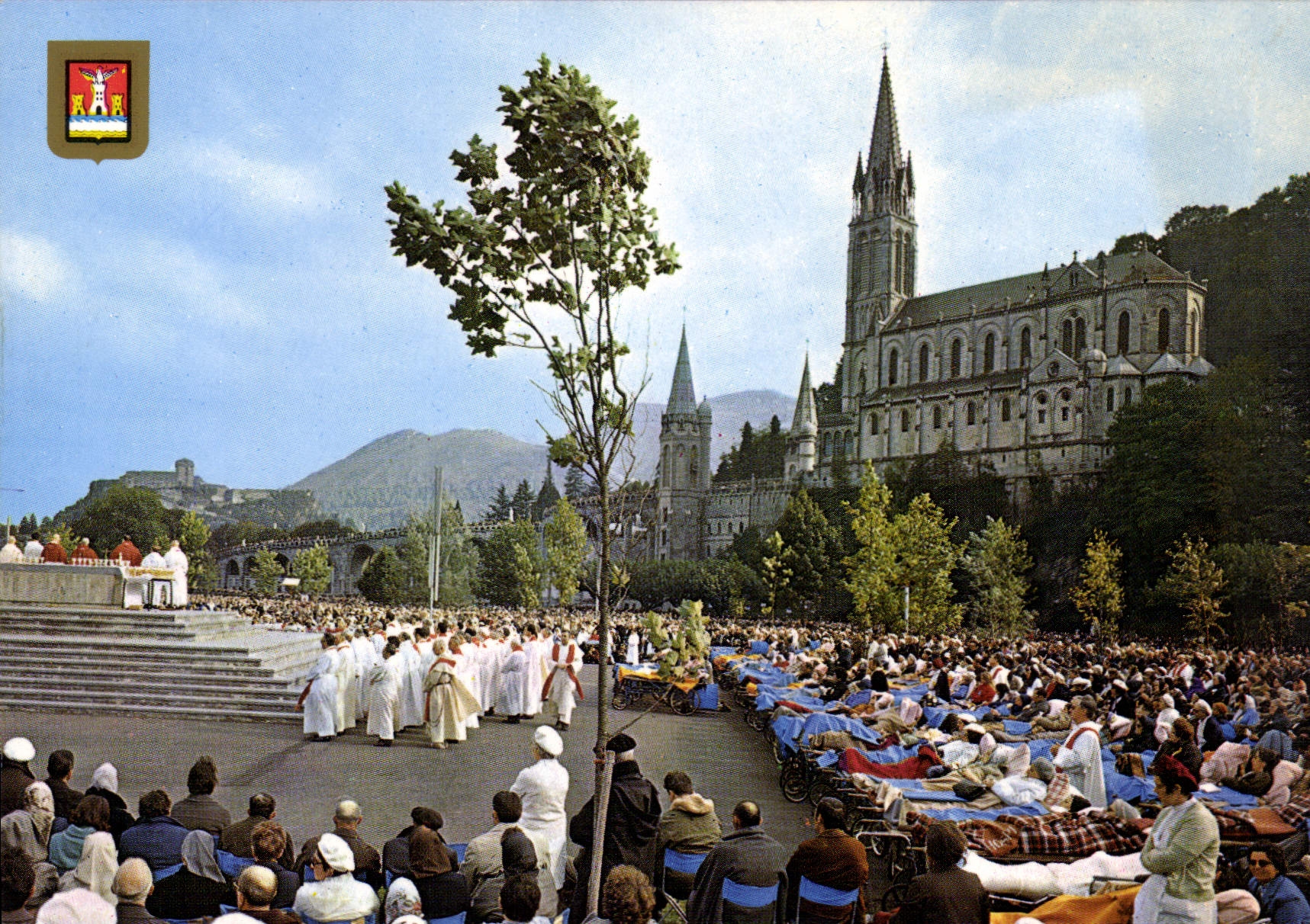 CPM Lourdes Benediction des Malades 