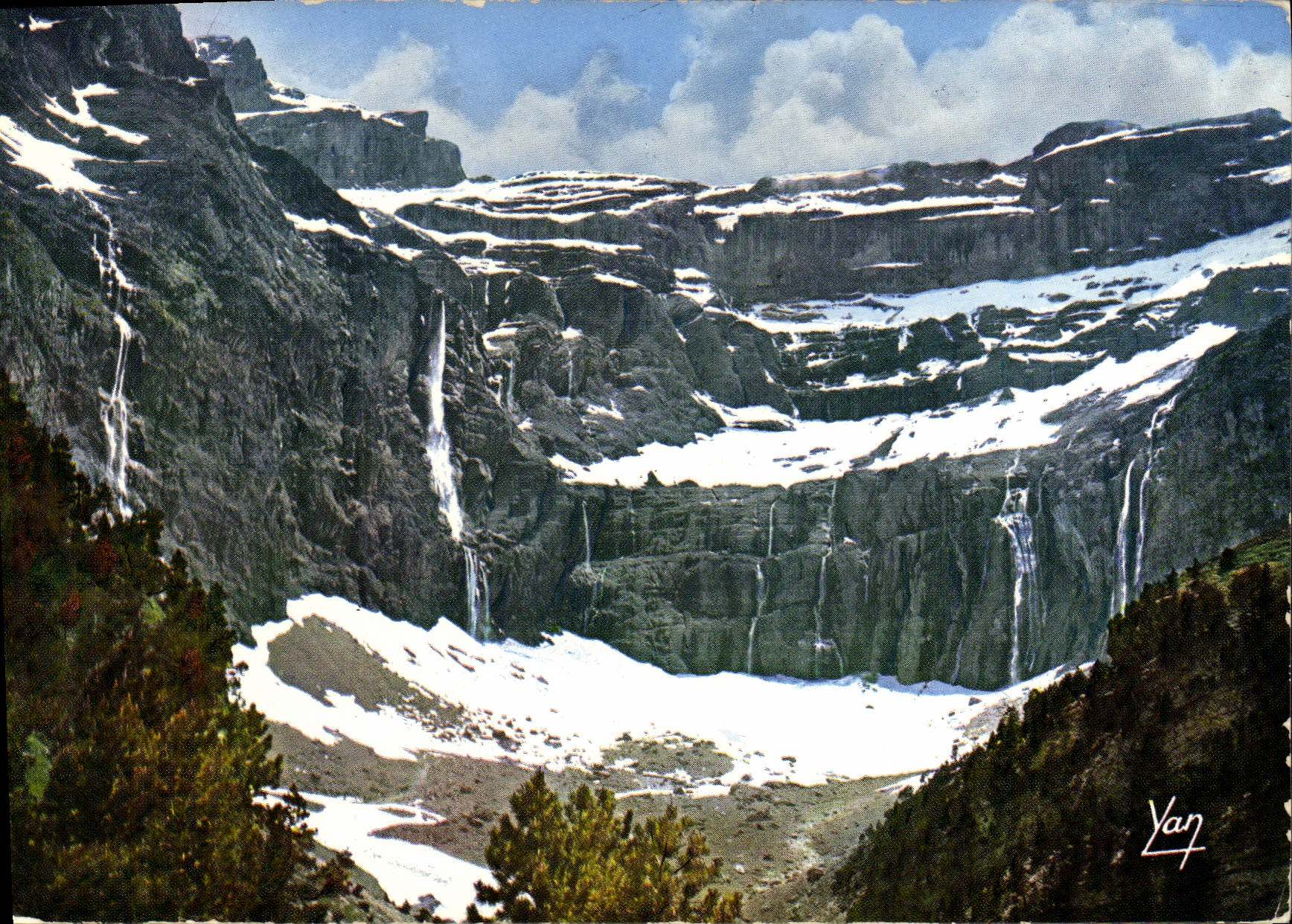 Fond du Cirque — Gavarnie — Éditeur Yan, n°65
