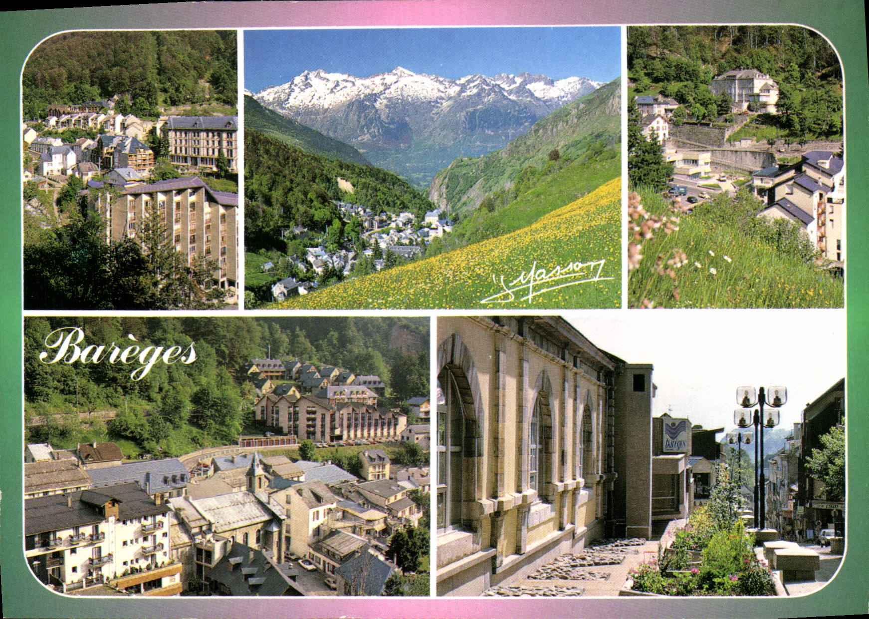 Barèges — vue panoramique — Éditions J. Masson, n° 0787