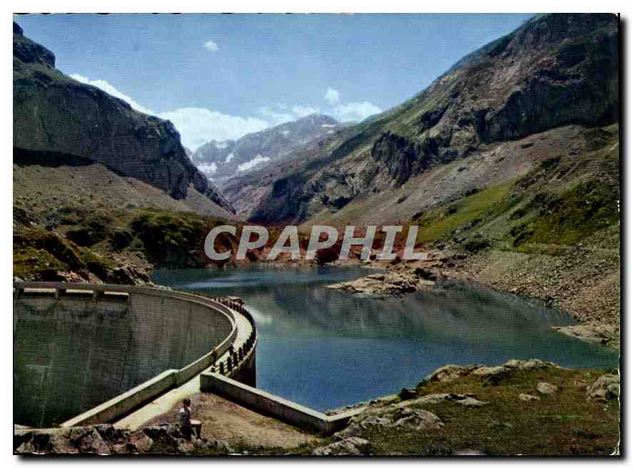 CPM Les Pyrenees Environs de Gavarnie le Barrage des Gloriettes 