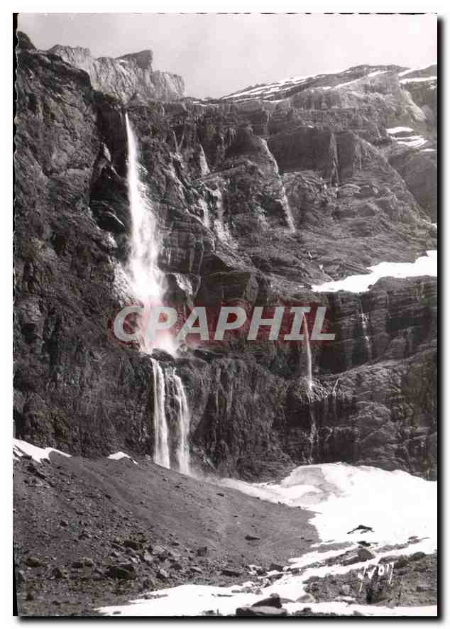 CPM Cirque de Gavarnie Hautes Pyrenees la Grande Cascade 
