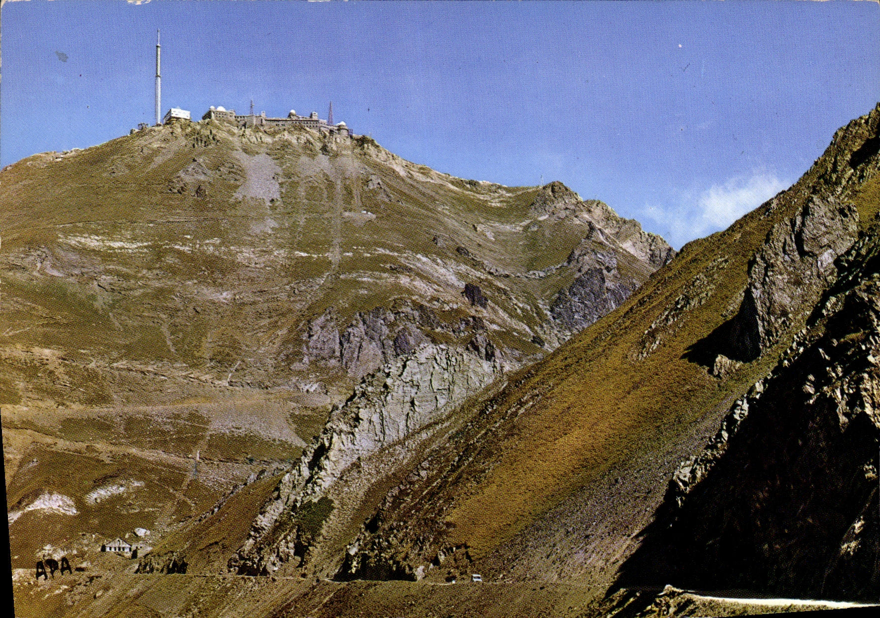 Das Observatorium des Pic du Midi de Bigorre (Höhe 2877 m) — Col de Sencours — Verlag A.P.A.-Pouix