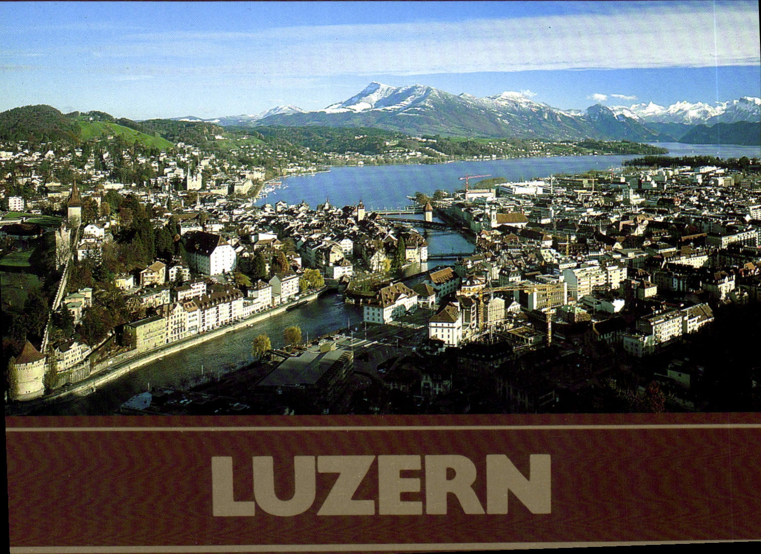 CPM Lucerne et le Rigi 