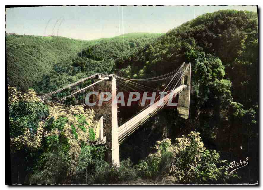 CPM La Correze Touriste Gorges de la Luzege Viaduc de Roche Tallade Laleau Soursac Ligen Tulle Laple