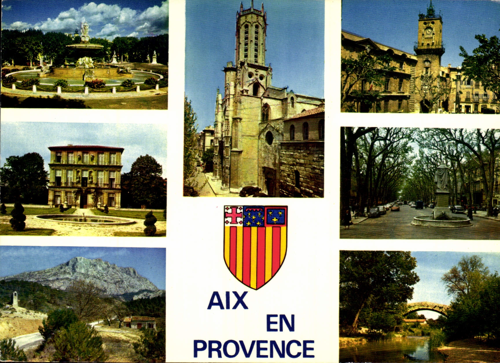 Aix-en-Provence — Panoramablick — Editions de France