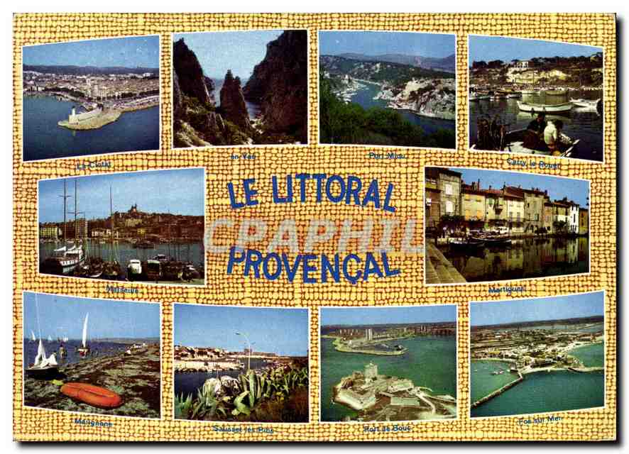 Le Littoral Provençal — éditions de France, n° 22845