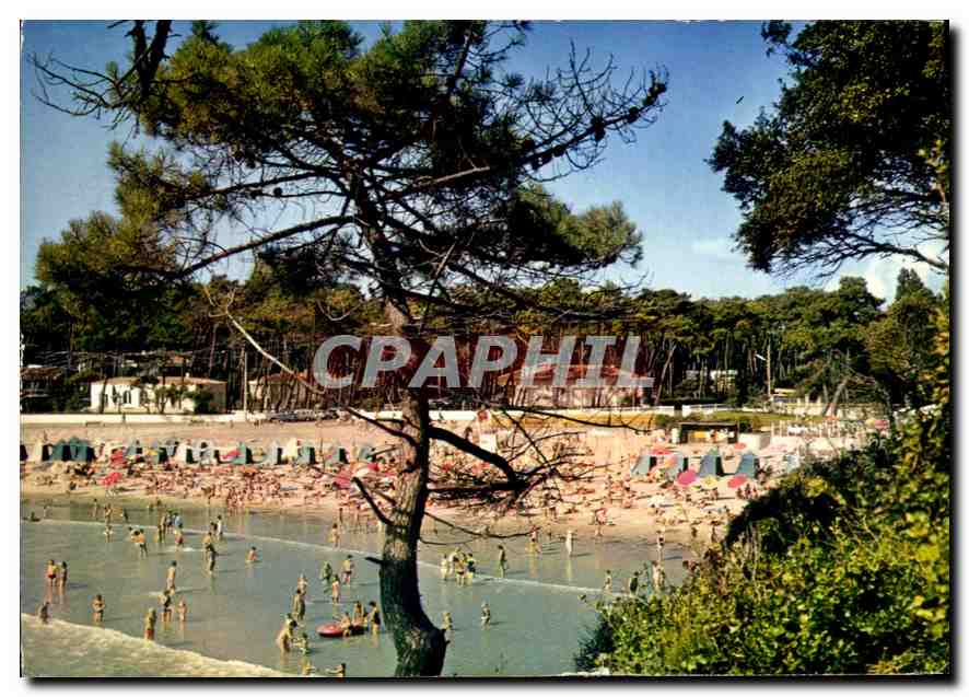 CPM Vaux Mer Un coin de la plage de Nauzan vu de la Corniche Sud 