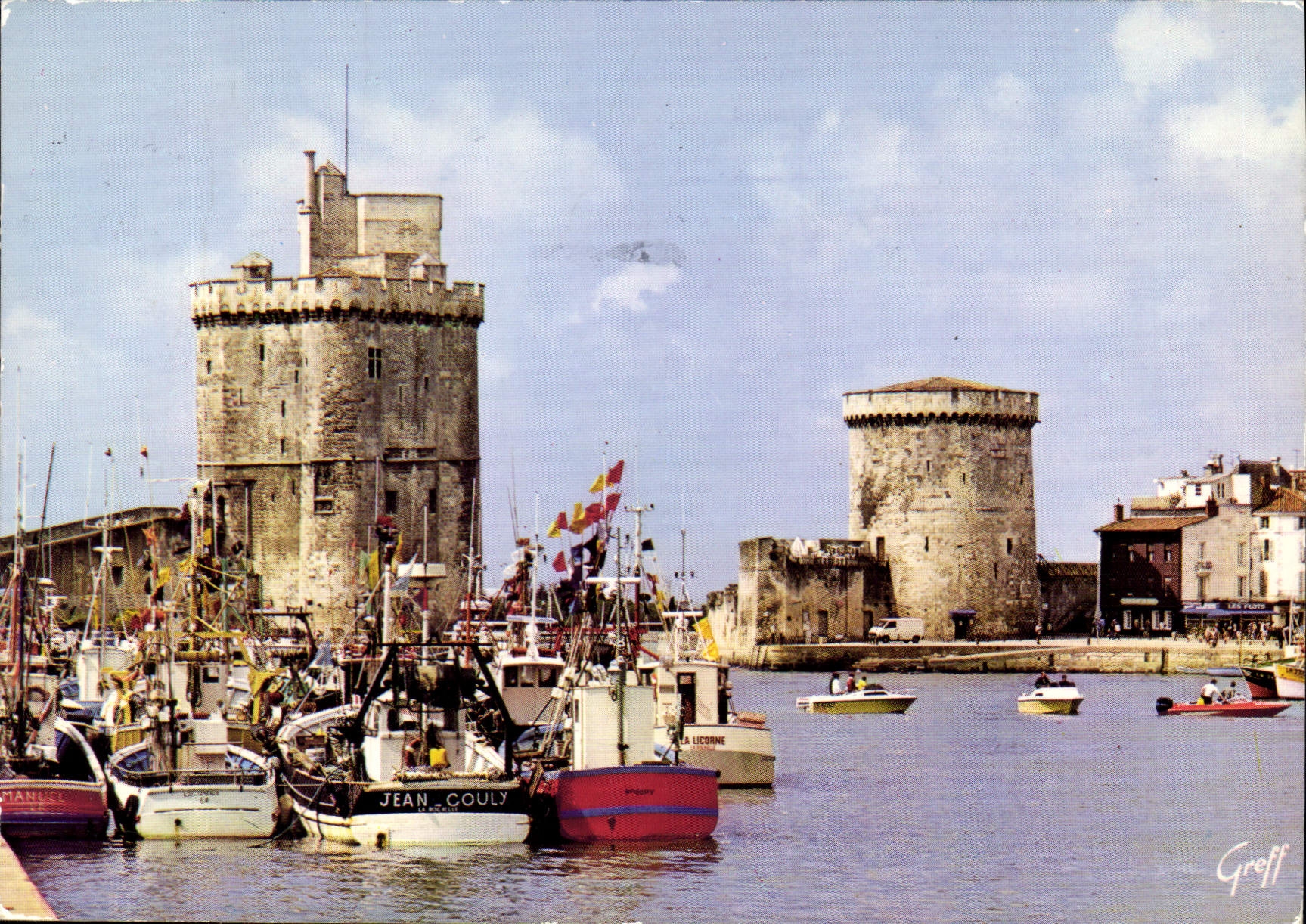 Port de La Rochelle — Tours de la Chaîne et de Saint-Nicolas — Éditions GREFF