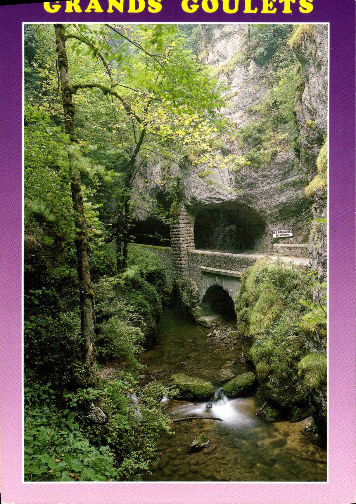 CPM Paysages du Vercors Le Defile des Grands Goulets 