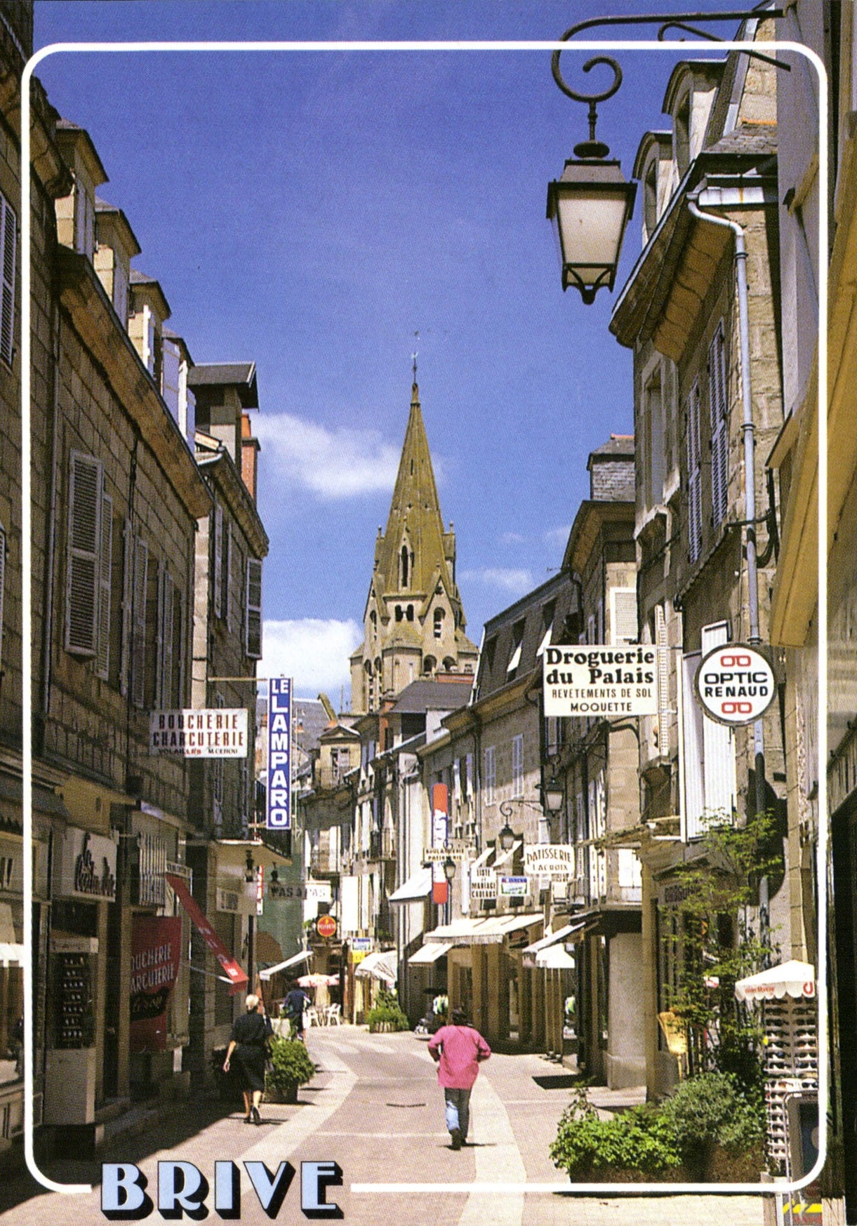 CPM Brive Correze Le Centre ville Droguerie du palais