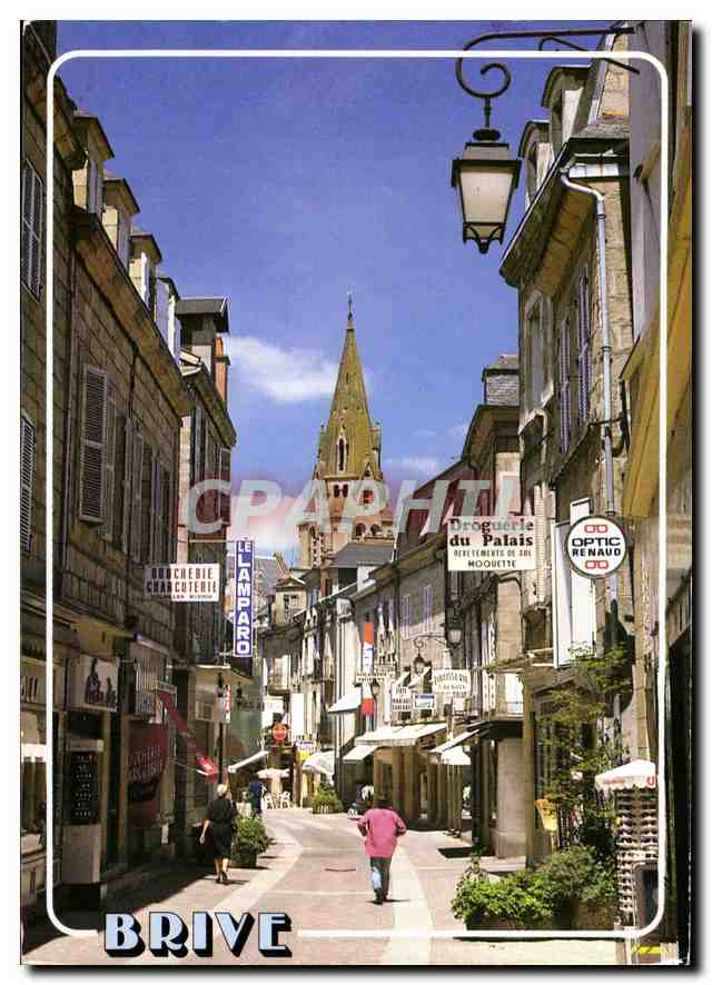 Brive-la-Gaillarde — rue du centre-ville — CPAHIL