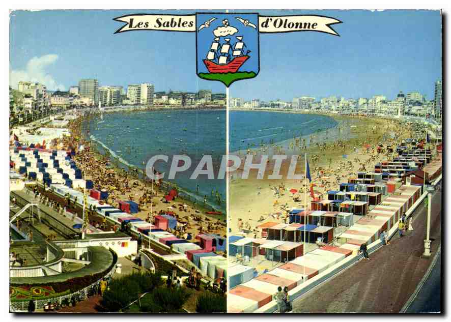 CPM La Vendee Touristique Les Sables d'Olonne 