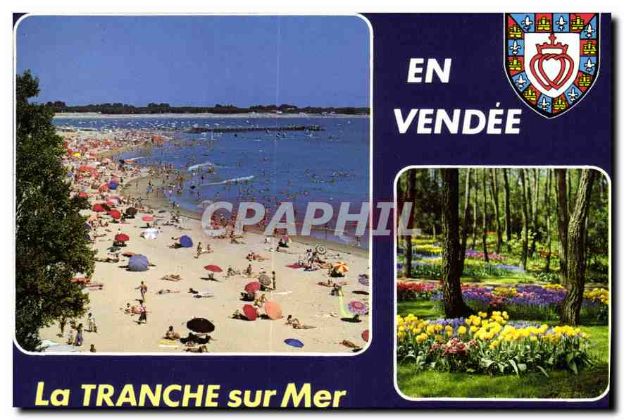 La TRANCHE sur Mer — plage et forêt florale — Éditions du Vieux Chouan