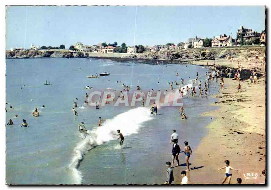 Playa de Croix-de-Vie — Vista animada — Ediciones Iris, n° 18