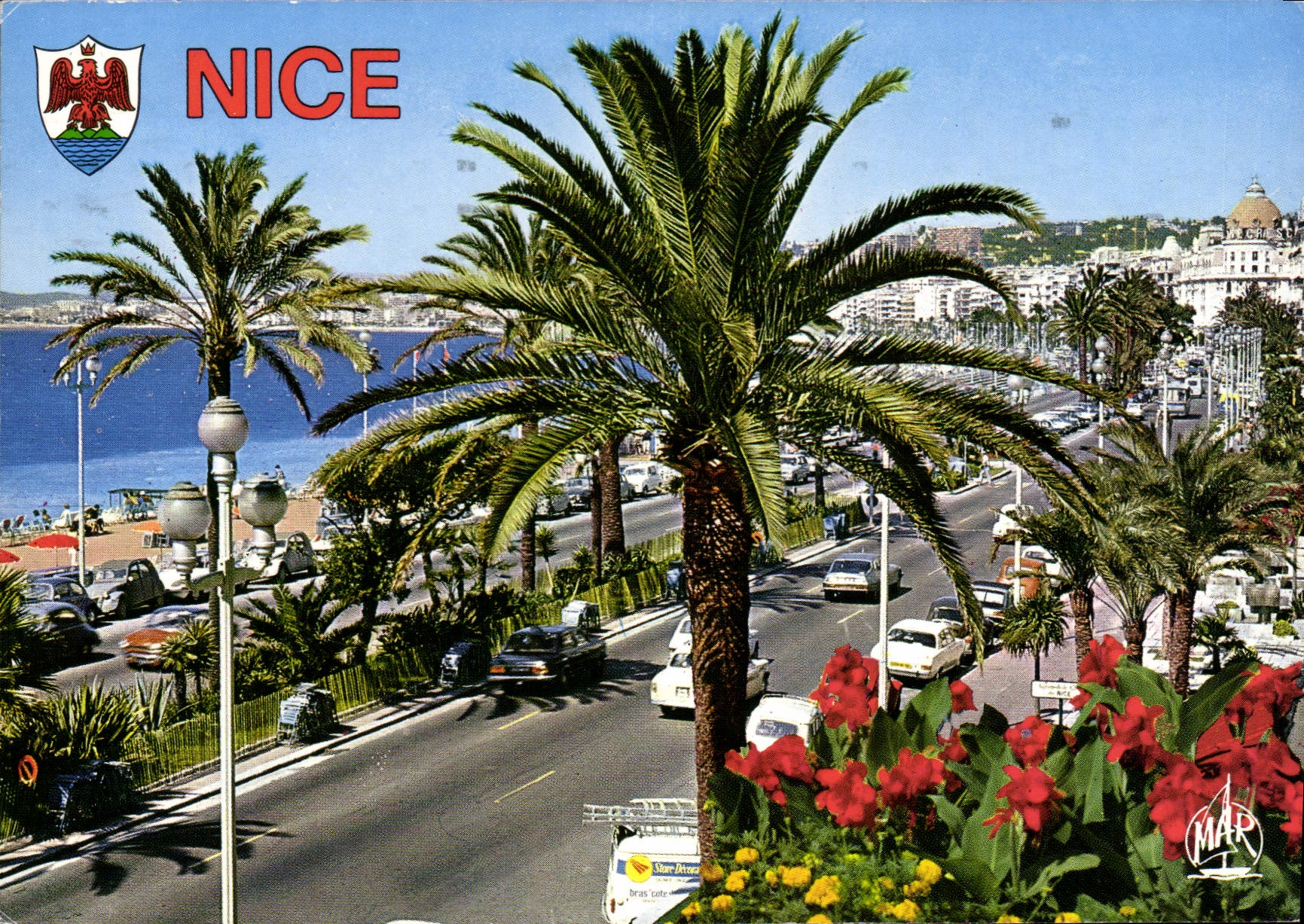 CPM La Cote d'Azur Nice La Promenade des Anglais 