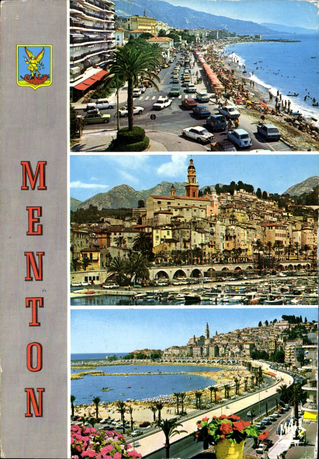 CPM La Cote d'Azur Menton Perle de France 