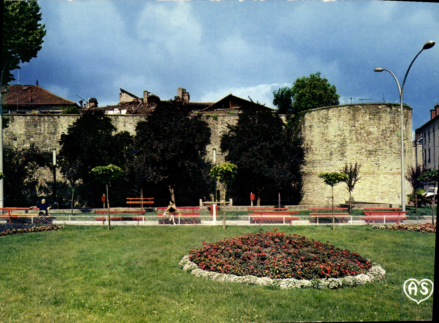 CPM Dax Landes Les Vieux remparts gallo romains 