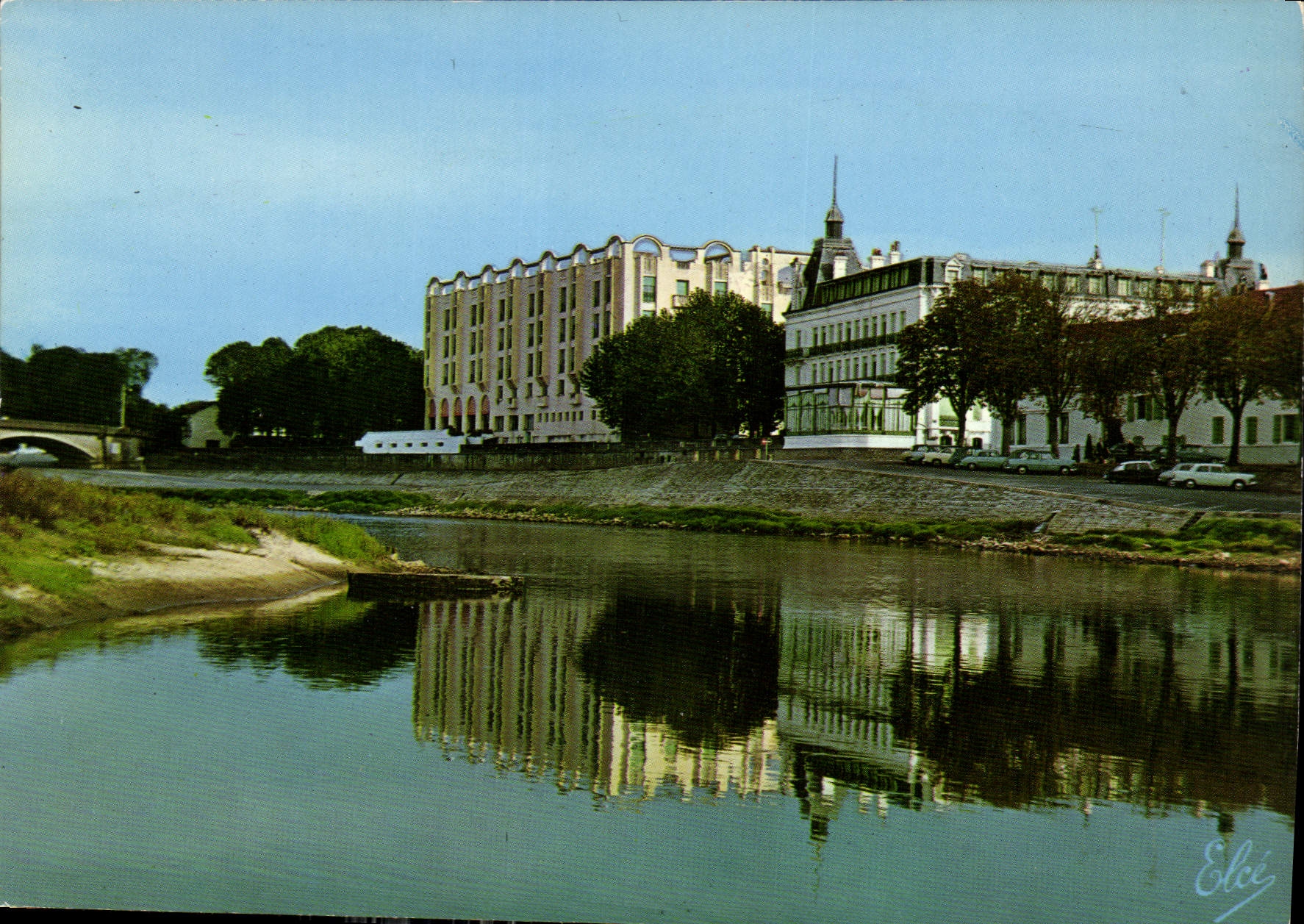 CPM Dax Landes Les Bords de l'Adoui Les Thermes Le Splendid 