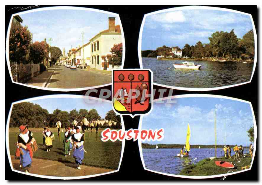 CPM Soustons Son Lac 