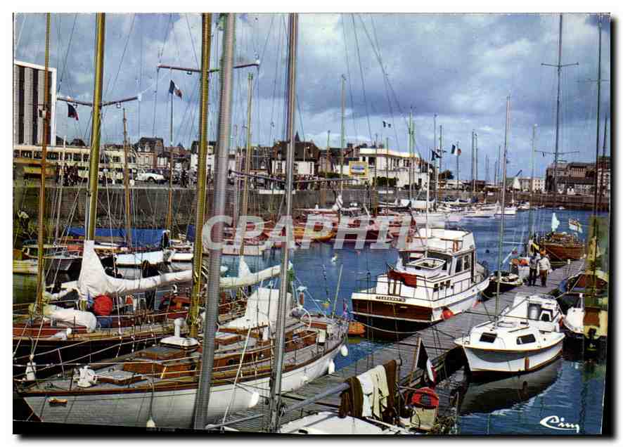 Le port des yachts — Deauville (Calvados) — Imprimeur Combier