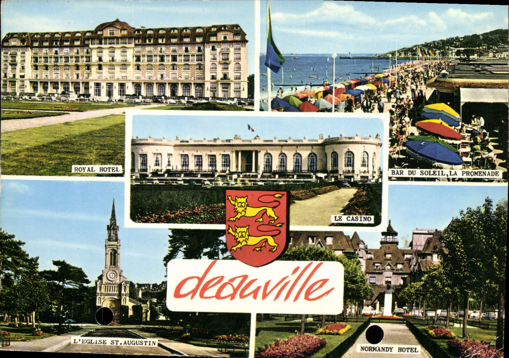 Deauville — Vue panoramique — Elnacap
