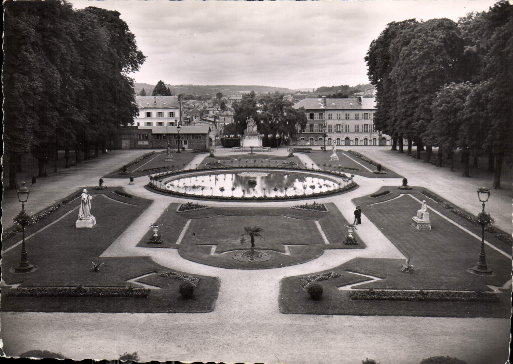 Lisieux (Calvados) - Le Jardin Public — Éditions L.F.A. Moulin d'Enfer, n° 708