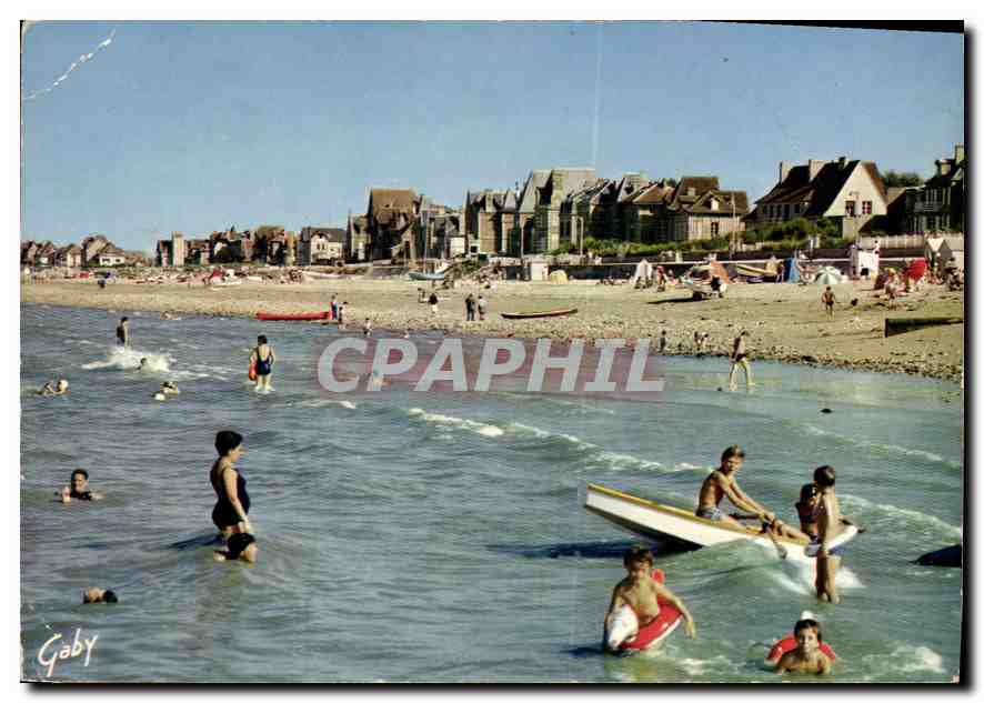 CPM Lion sur Mer Calvados La Plage 