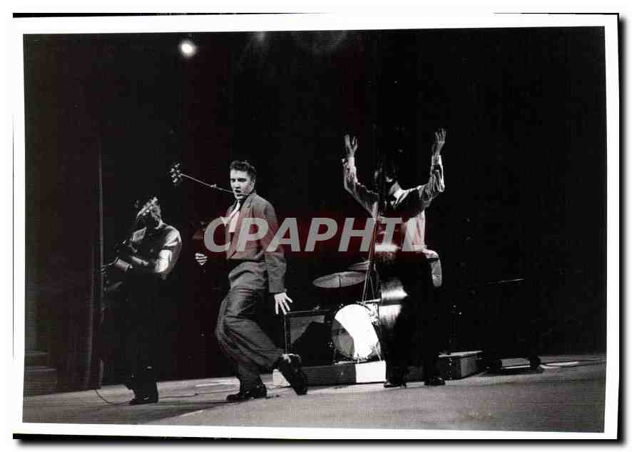CPM Elvis and his band live television performance Stage Show New York City Elvis Presley