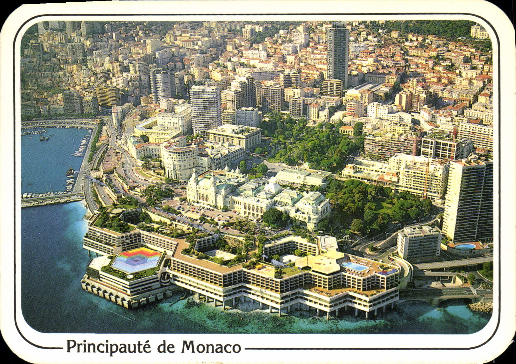 Fürstentum Monaco — Luftaufnahme — REFLETS DE LA CÔTE D'AZUR