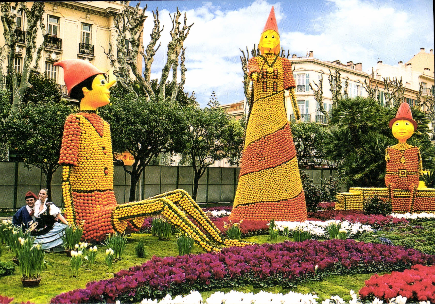 Fête du Citron — Menton — Groupe Folklorique "La Mentonnaise"