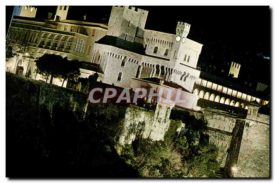 CPM Principaute de Monaco Illuminations du Palais Princier 